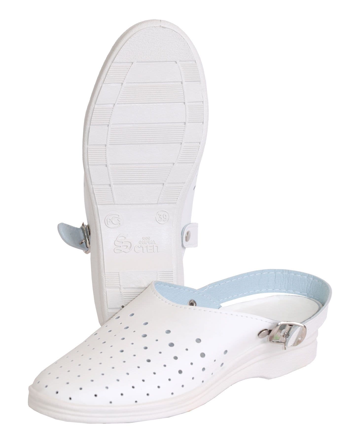 Картинка для товара Сабо кожаные 