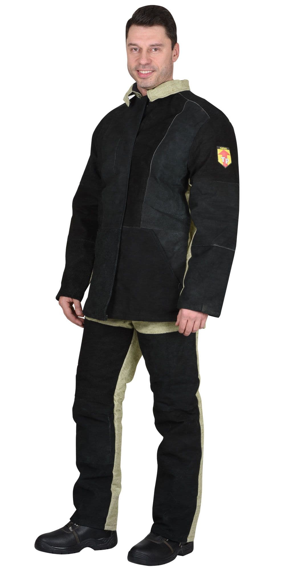 Картинка для товара Костюм сварщика спилковый зимний